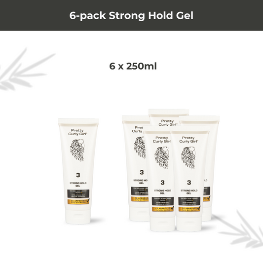 6-pack Strong Hold Gel 250ml (6x250ml)