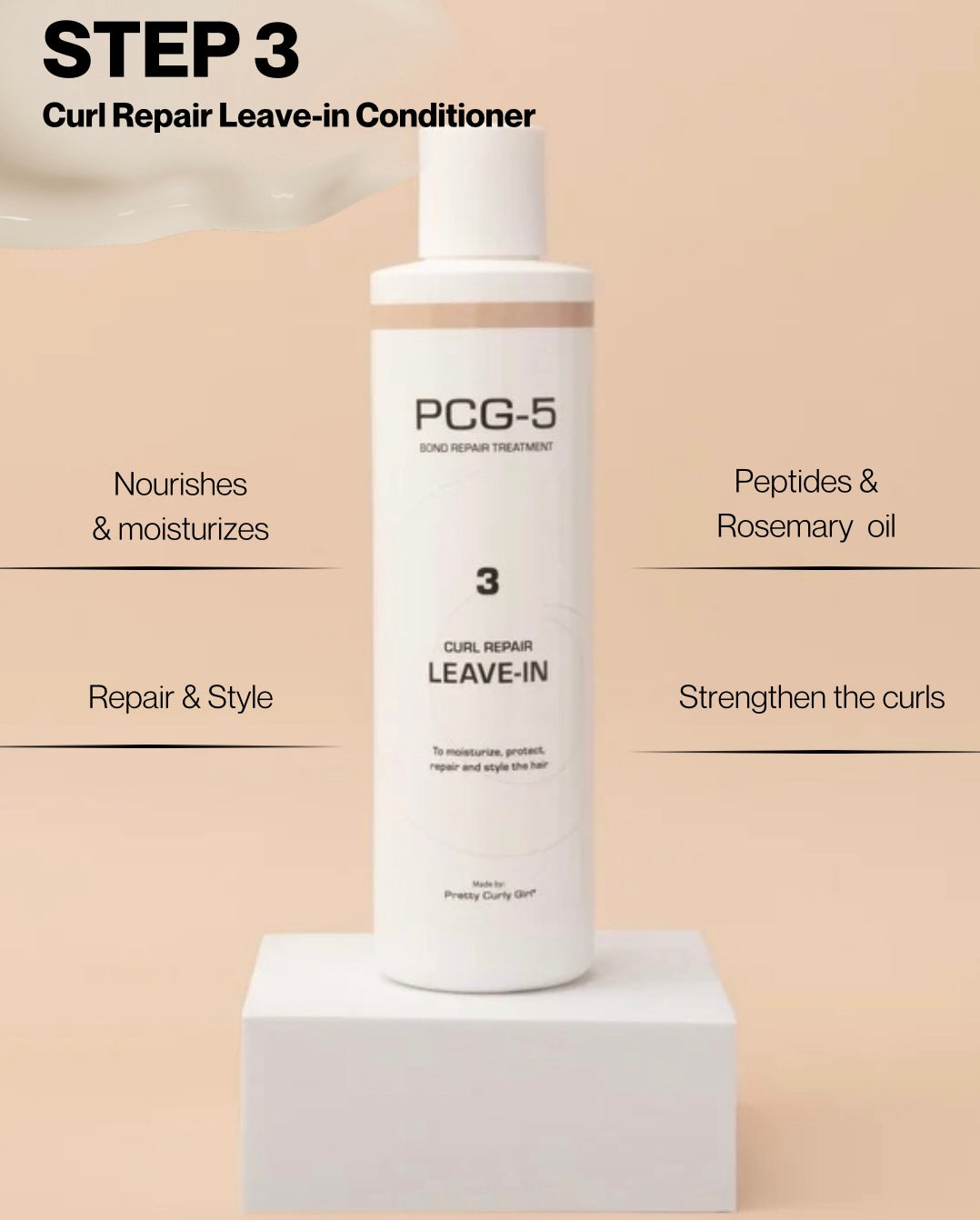 PCG-5 Curl Repair Leave-in 250ml/8.5oz