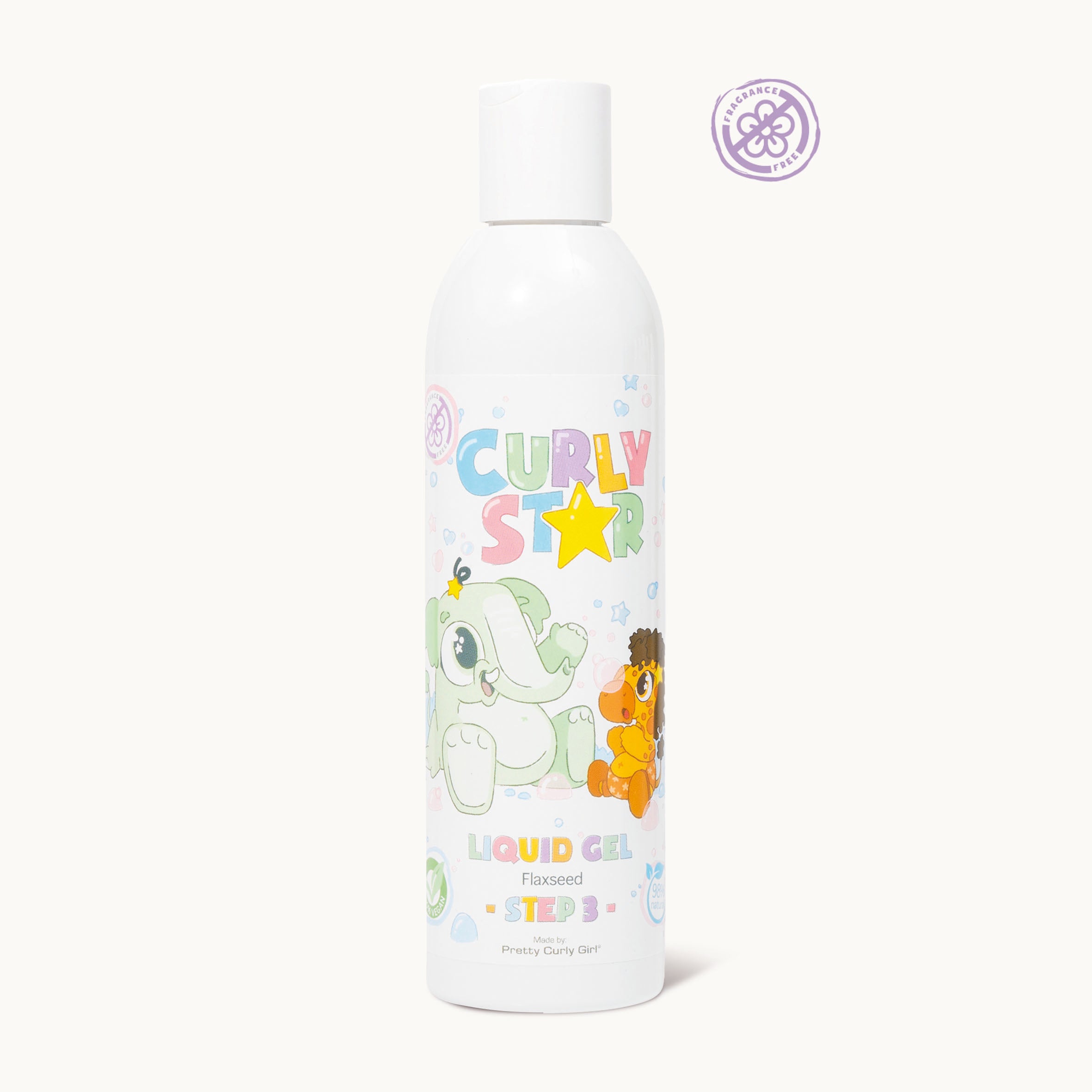Curly Star Liquid Gel 250ml Fragrance Free / No Parfum