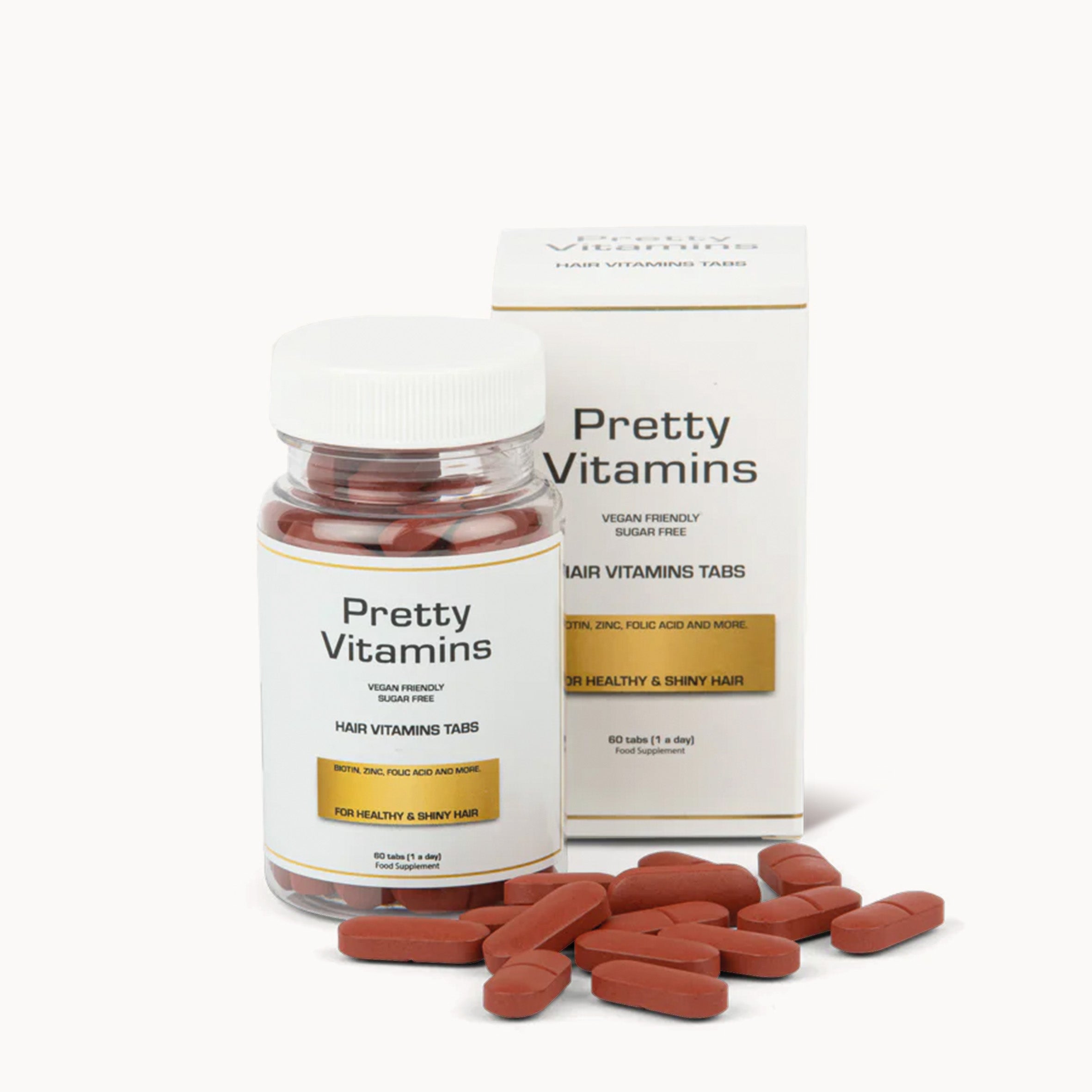 Pretty Hair Vitamins 60 tabs 1 a day