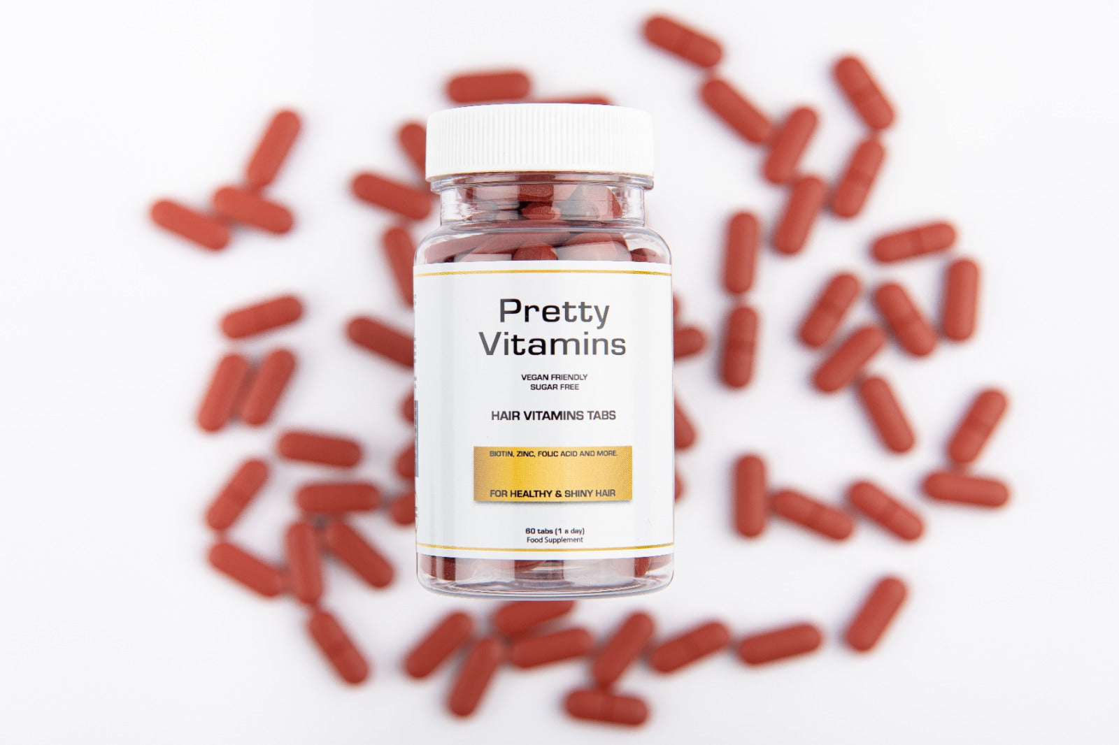 Pretty Hair Vitamins 60 tabs 1 a day