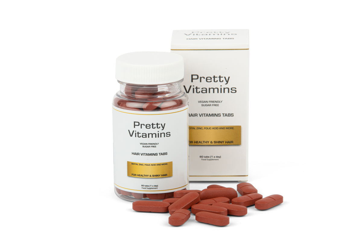 Pretty Hair Vitamins 60 tabs 1 a day